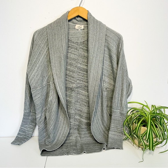 Wilfred Sweaters - 04. WILFRED ARITZIA Gray Heather Slouchy Relaxed Sweater
